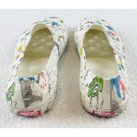 (RARE) VANS • No-Comply x Daniel Johnston Slip-On Trek Slippers - Picture 7 of 15